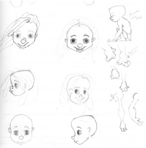 Tarzan Sketches Concept