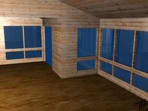 Wood Wall Material Test